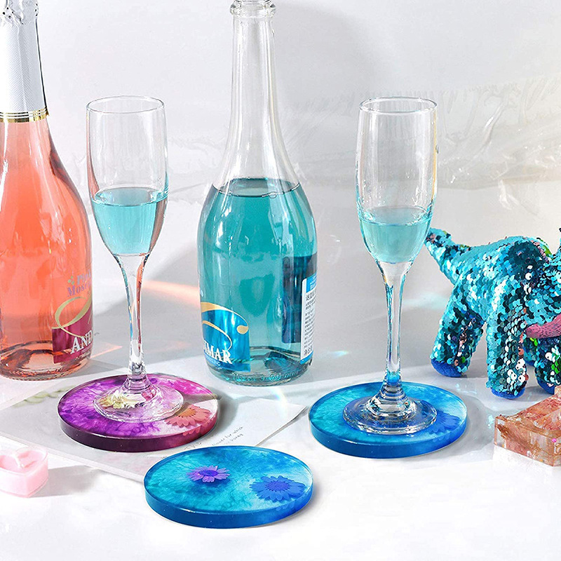 Moule rond et carré en Silicon - Coaster Mold Square avis et prix