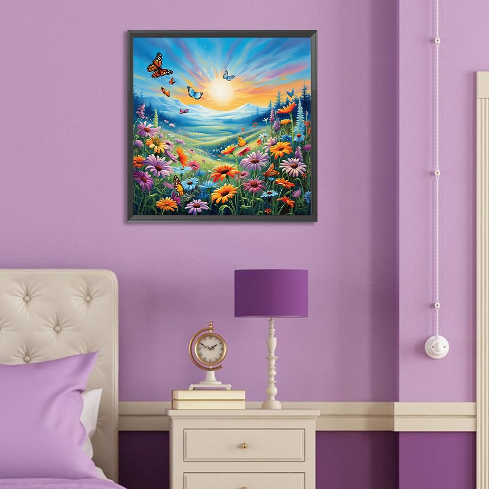 Diamant peinture famille migno - Resin Art Flower avis et prix